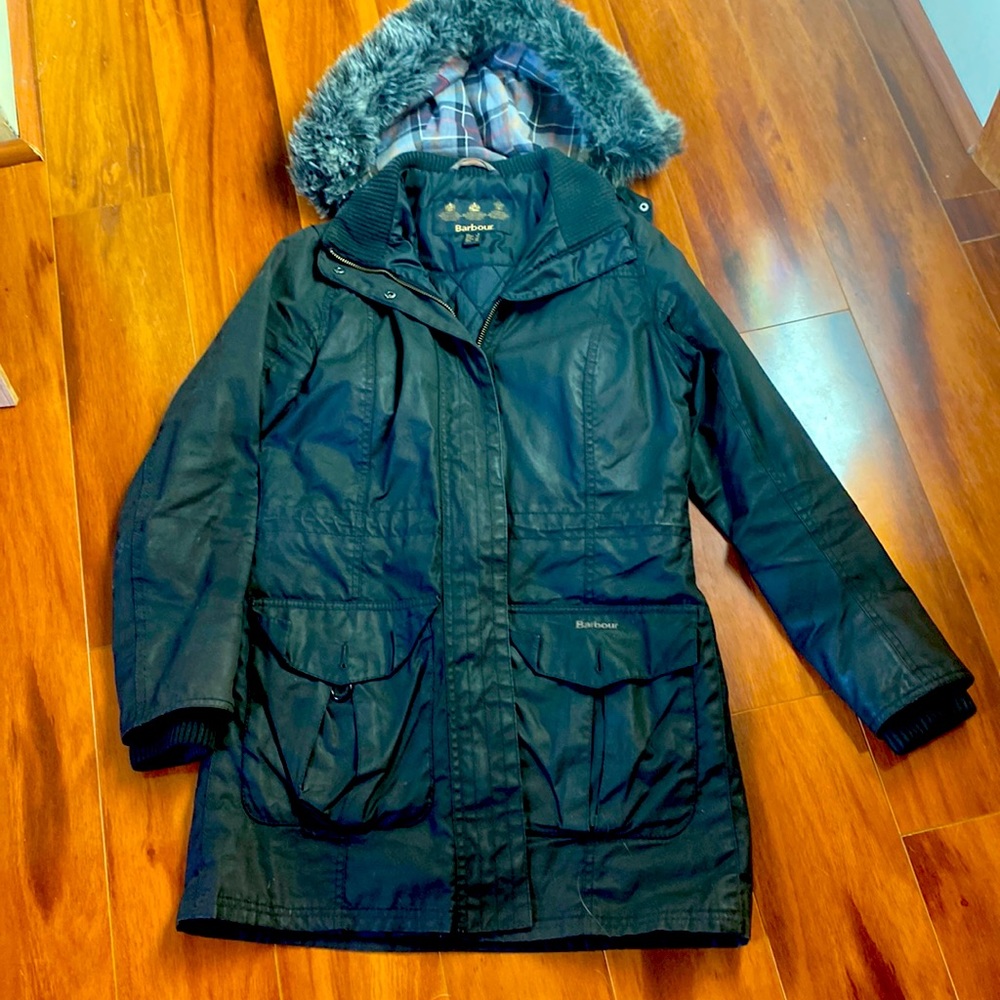 Barbour waxed cotton jacket